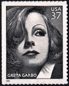 SC#3943 37¢ Greta Garbo Single (2005) SA