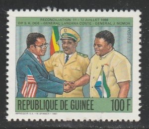 Rép. de Guinée      1079     (N*)     1987