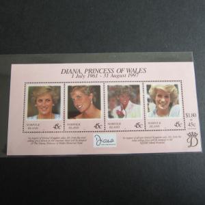 Norfolk Island 1998 Sc 645 Diana MNH