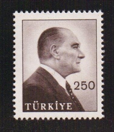 Turkey  #1459   MNH  1959   Kemal Ataturk  250k