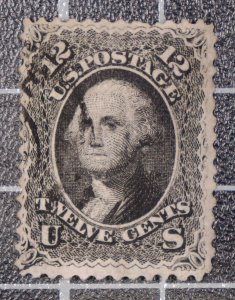 Scott 69 - 12 Cents Washington - Used - Nice Stamp - SCV - $95.00 