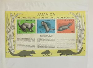 Souvenir Sheet Jamaica Scott #368a nh