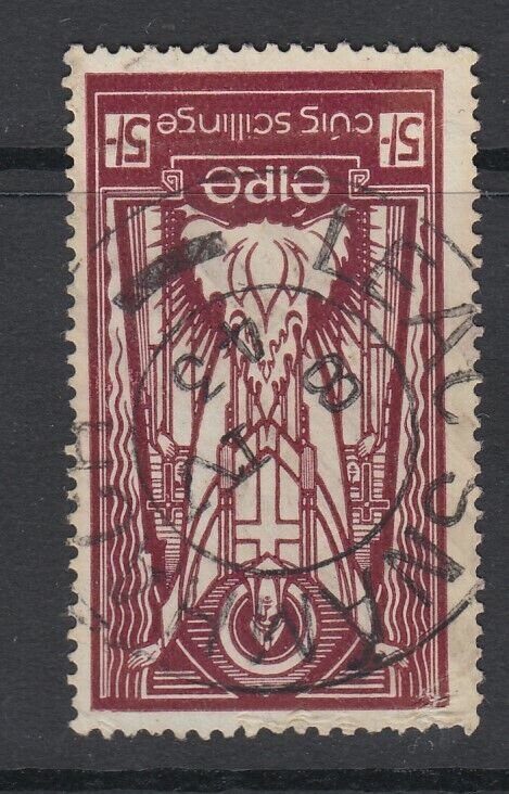 Ireland, SG 103w, used (couple creased perfs) Watermark Inverted variety