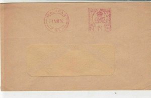 England 1952 Halifax Cancel Meter Mail Cover Ref 34908