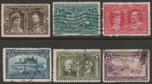 Canada 96-101 partial set used