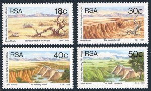 South Africa 766-769, MNH. Michel 771-774. Soil conservation campaign, 1989.