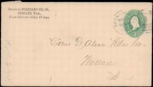 United States, Washington, Postal Stationery