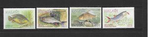 FISH - MALAWI #542-545