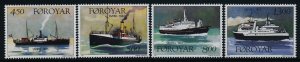 Faroe Islands 352-5 MNH Ships