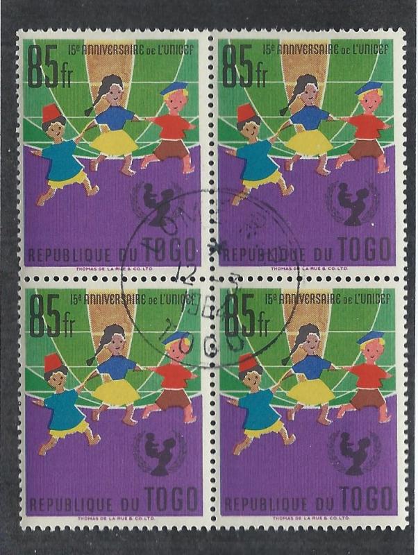 TOGO SC# 416 B/4 F/CTO 1961