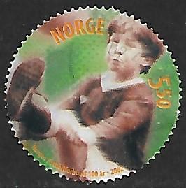 Norway # 1331d - Football - Boy - used   [GR42]