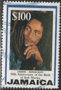 Jamaica, #841 Used From 1995