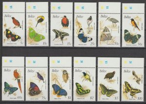 BELIZE 1990 SG 1067a/78a MNH Cat £26