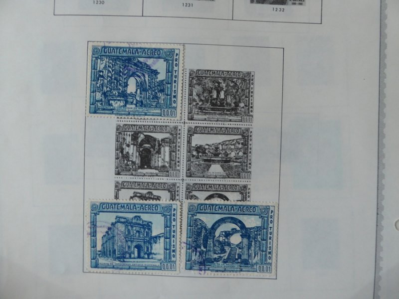 Guatemala 1871-1897 Stamp Collection on Album pages