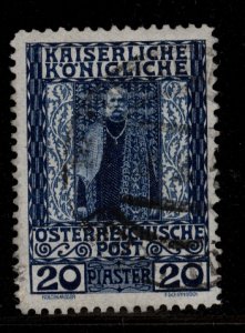 Austria Turkey 1908  Scott #54 used