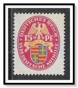 Germany #B25 Semi-Postal NG