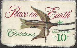 # 1552 USED CHRISTMAS DOVE AND WEATHER VANE SELF STICK