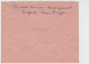 Rep Du Congo 1969 Regd Airmail impfondo Cancels U.N.Campaign Stamp Cover Rf30687