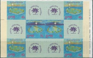 Cocos Islands 1990 SG231B Christmas booklet MNH