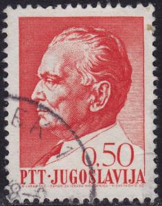 Yugoslavia - 1968 - Scott #927 - used - Tito