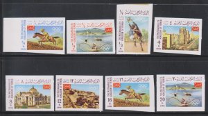 Yemen,  Kingdom, Summer Olympics (Mi# 403B-410B) MNH SET