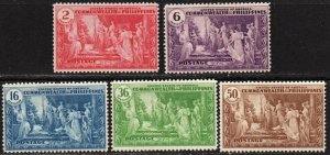 Philippines Sc #397-401 Mint Hinged