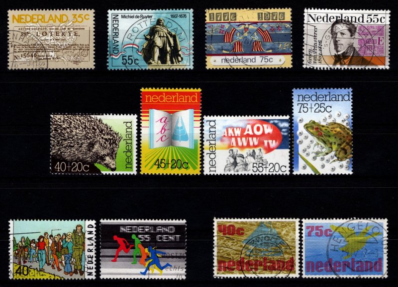 Netherlands 1976 Various Issue Sets [Used]