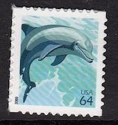 United States MNH at face value, Dolphin single
