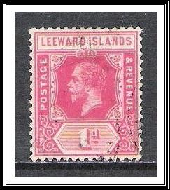 Leeward Islands #48 KG V Used