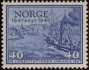 Norway Scott 284 Mint never hinged.