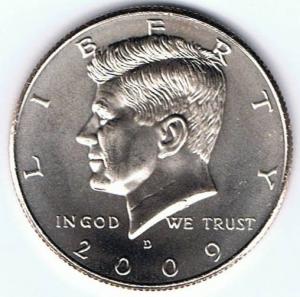 2009-D Kennedy Half Dollar brilliant uncirculated