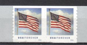#5053, Pair,  Flag  MNH. (Forever)