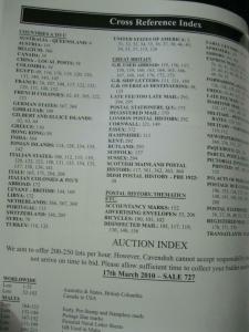 CAVENDISH AUCTION CATALOGUE 2010 WORLDWIDE PRIVATE POST & MALTA 'SMITH' COLLECTN