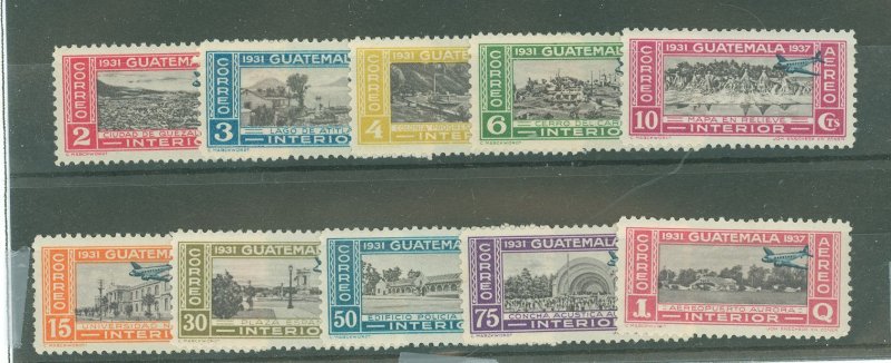 Guatemala #C70-79 Unused Single (Complete Set)