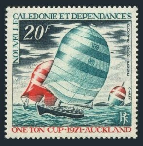 New Caledonia C80,MNH.Michel 498. One Ton Cup 1971.Racing Yacht.