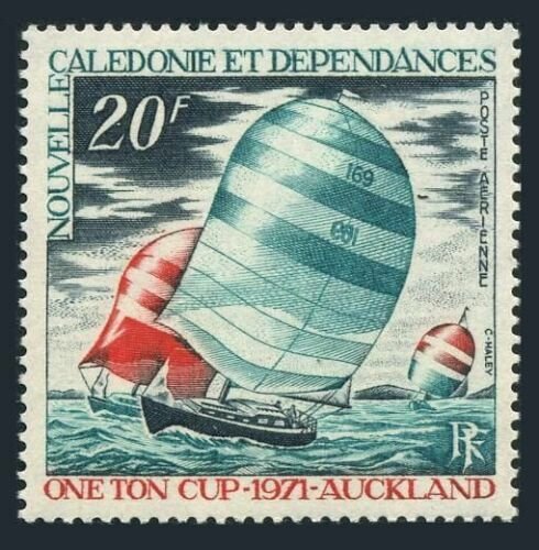 New Caledonia C80,MNH.Michel 498. One Ton Cup 1971.Racing Yacht.