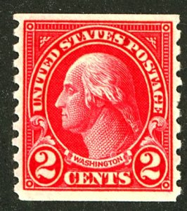 U.S. #599 MINT OG NH