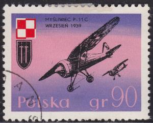 Poland 1847 P-11C Dive Bombers 1971