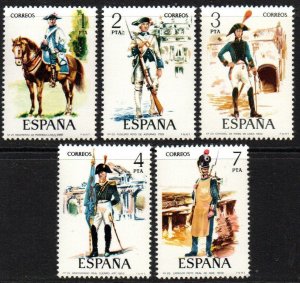 Spain Sc #1902-1906 Mint Hinged