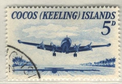 Cocos Islands Sc#2 Used