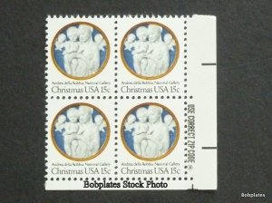 BOBPLATES #1768 Christmas Zip Block of 4 F-VF MNH ~ See Details for Pos