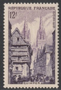 France Scott 722 - SG1208, 1954 Views 12f MH*