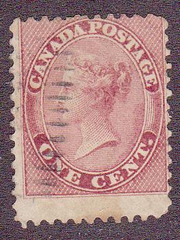 Canada # 14, Used, Third of Cat.