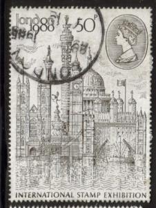 Great Britain Sc 909 1980 London View Stamp Exhibition st...