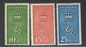 Denmark SC B3-B5 Mint VF hr SCV$34.50...Worth a view!!