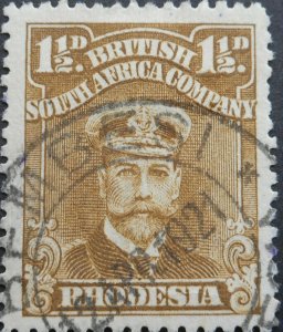 Rhodesia Admiral 1½d with BEMBESI (DC) postmark