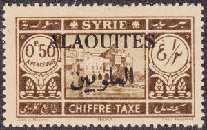 Alaouites #J6 Syria Stamp Overprinted MH