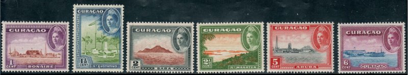 Netherlands Antilles  #164-169  Mint NH CV $3.40