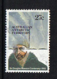 Australian  Antarctic Territory  # L53 Used 1982 Sir Mawson 27c.