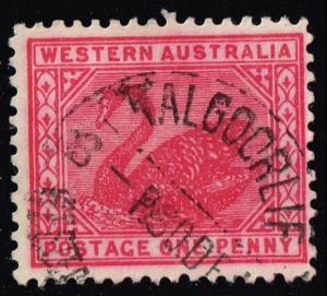 Australia-Western Aust. #90 Swan; Used (1.75)